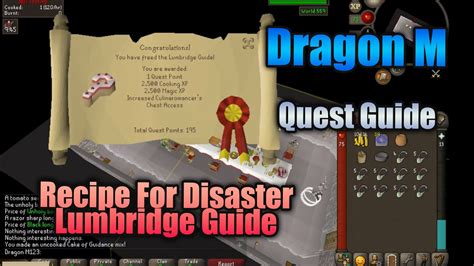 osrs rfd|osrs rfd lumbridge guide.